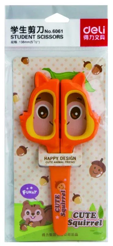 Ножницы и канц.ножи DELI Happy Cat ассорти