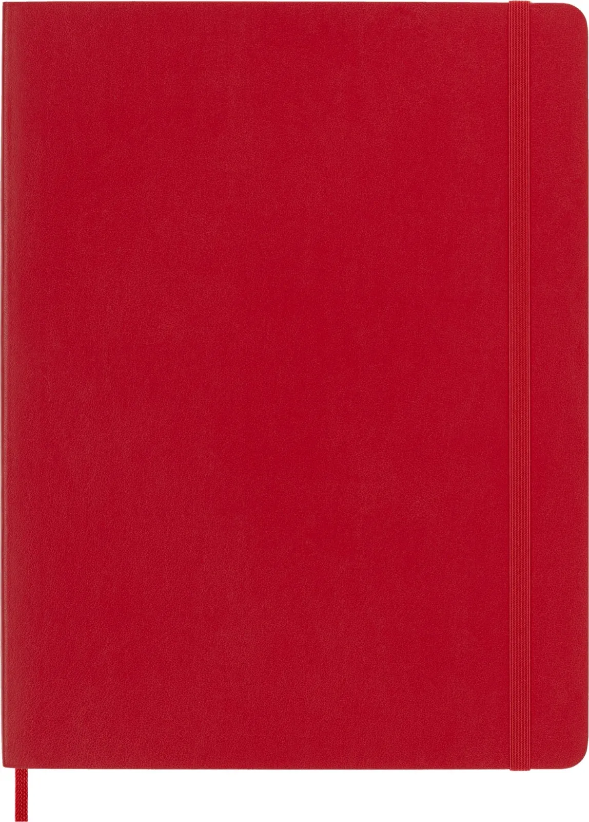 Блокнот Moleskine CLASSIC SOFT QP621F2 XLarge 190х250мм 192стр. линейка мягкая обложка красный - фото 2