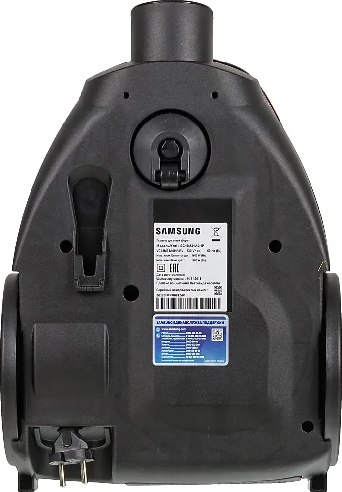 Пылесосы SAMSUNG VC18M31A0HP/EV бордовый - фото 2