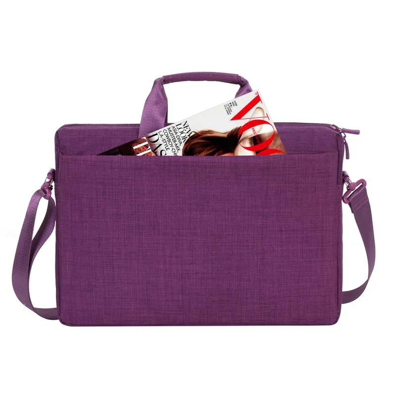 Сумка для ноутбука 15.6 Riva 8335 пурпурный полиэстер 8335 PURPLE - фото 5