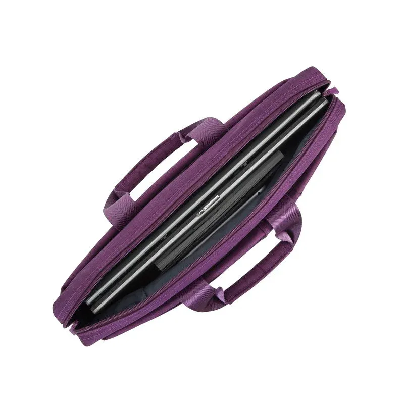Сумка для ноутбука 15.6 Riva 8335 пурпурный полиэстер 8335 PURPLE - фото 8