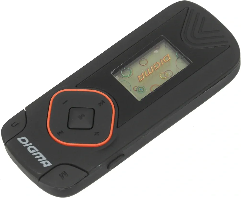 Плеер Flash Digma R3 8Gb черный/0.8/FM/microSDHC/clip - фото 2