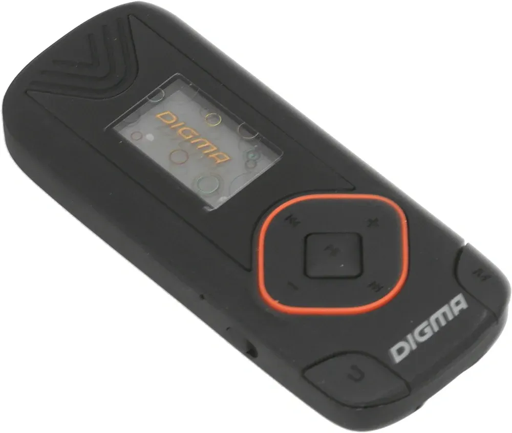 Плеер Flash Digma R3 8Gb черный/0.8/FM/microSDHC/clip - фото 3