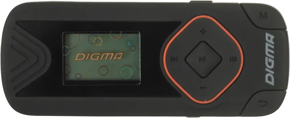 Плеер Flash Digma R3 8Gb черный/0.8/FM/microSDHC/clip - фото 4