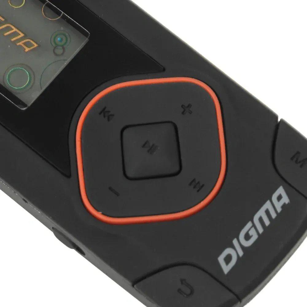 Плеер Flash Digma R3 8Gb черный/0.8/FM/microSDHC/clip - фото 5