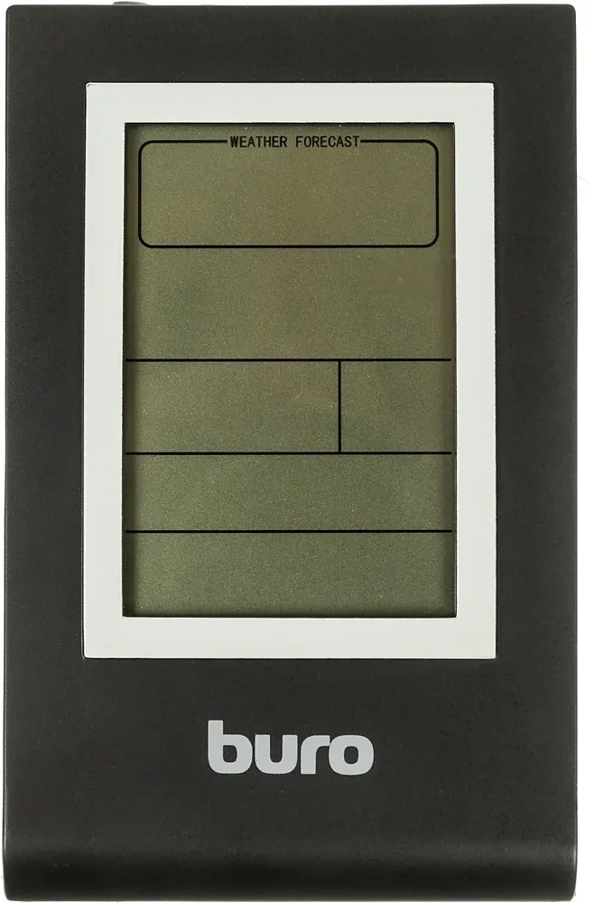 Погодная станция Buro H117AB серебристый/черный - фото 3