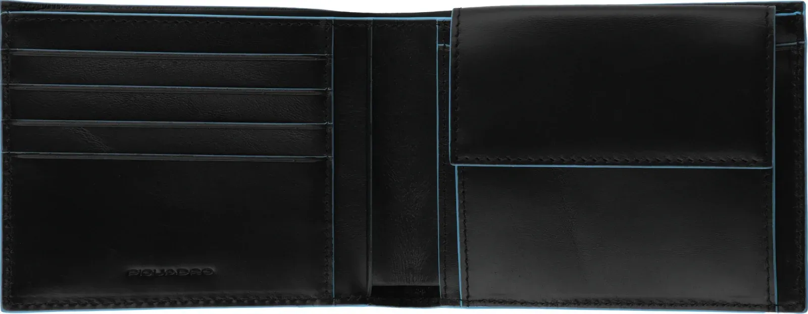 Кошелек мужской Piquadro Blue Square PU257B2R/N черный натур.кожа - фото 6