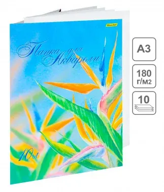 Папка для акварели Silwerhof 914008-54 A3 10л. бум.180г/м2 - фото 5