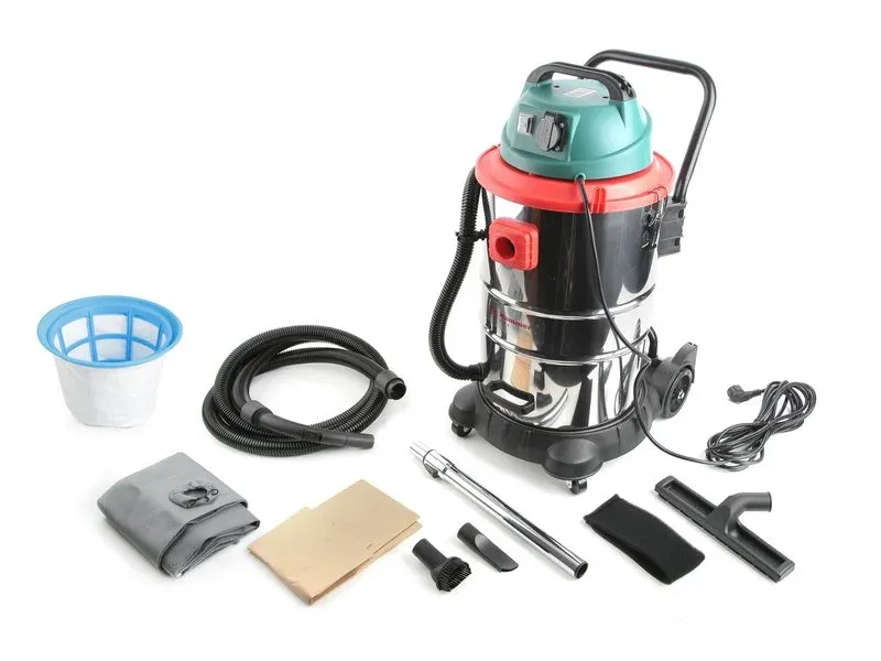 Строительный пылесос Hammer Flex PIL50A 1400Вт уборка: сухая/влажная/выдув/сбор воды серебристый - фото 5