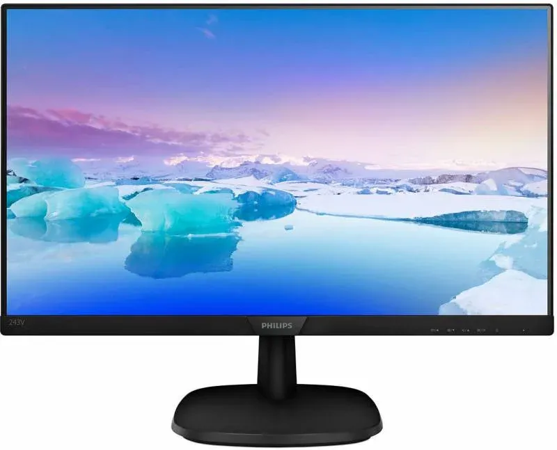 Монитор Philips 23.8 243V7QDAB 00/01 черный IPS LED 16:9 DVI HDMI M/M матовая 250cd 1920x1080 75Hz VGA FHD 3.5кг - фото 3