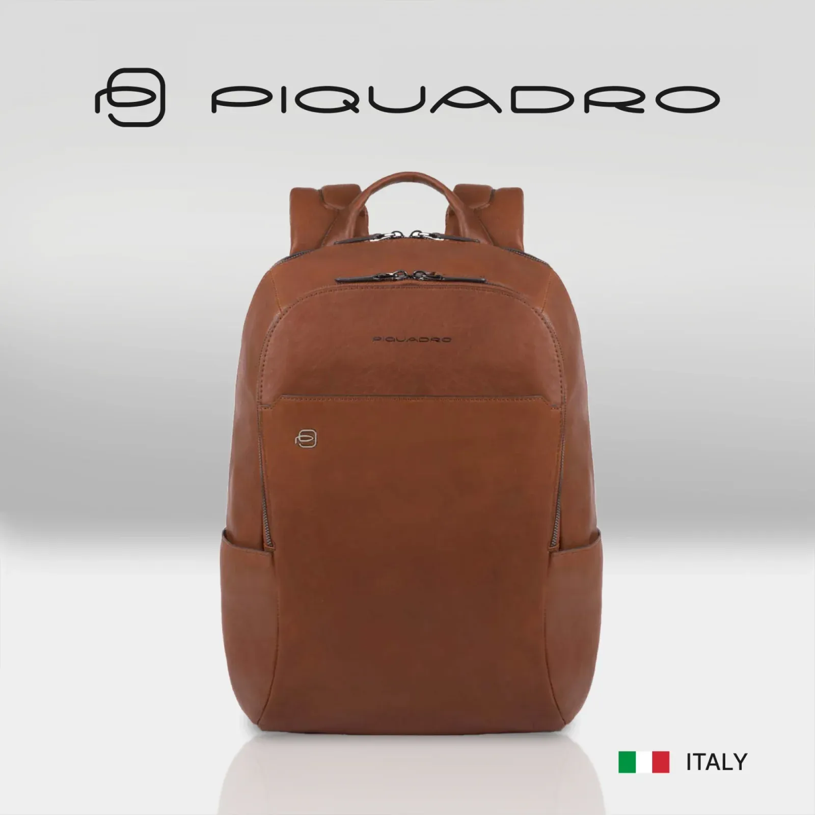 Рюкзак Piquadro Black Square CA3214B3/CU светло-коричневый натур.кожа - фото 2