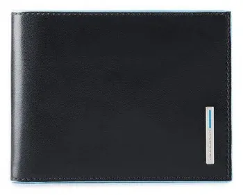 Кошелек мужской Piquadro Blue Square PU1239B2R/N черный натур.кожа - фото 4