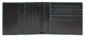 Кошелек мужской Piquadro Blue Square PU1241B2R/N черный натур.кожа - фото 4