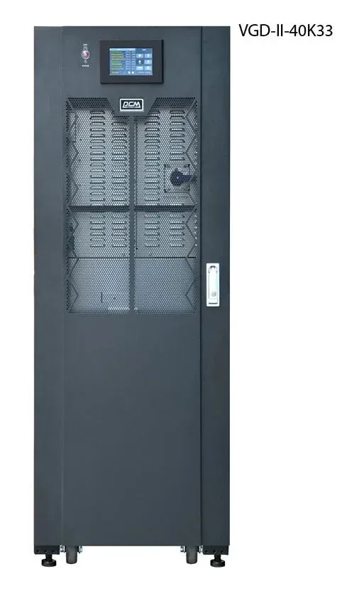 Источник бесперебойного питания Powercom VGD-II-40K33 40000Вт 40000ВА черный - фото 4