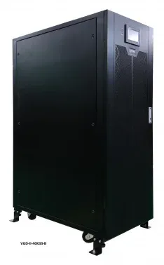 Источник бесперебойного питания Powercom VGD-II-40K33 40000Вт 40000ВА черный - фото 7