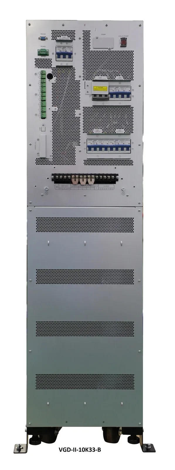 Источник бесперебойного питания Powercom VGD-II-10K33 10000Вт 10000ВА черный без батареи - фото 7
