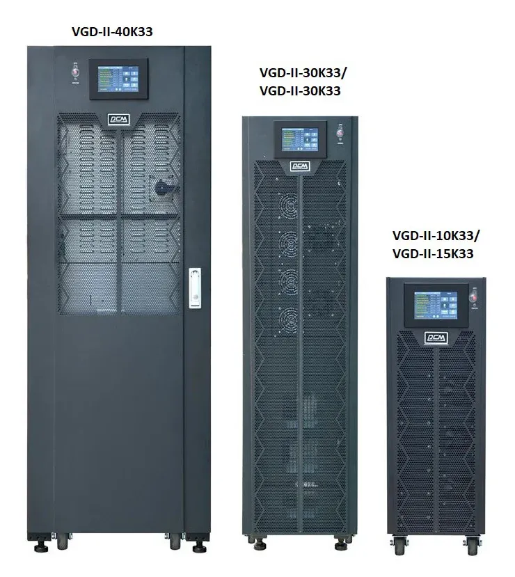 Источник бесперебойного питания Powercom VGD-II-10K33 10000Вт 10000ВА черный без батареи - фото 8