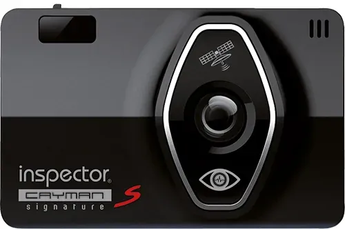 Видеорегистратор с радар-детектором Inspector CAYMAN S Signature черный 1080x1920 1080p 130гр. GPS Ambarella A12A20 - фото 3