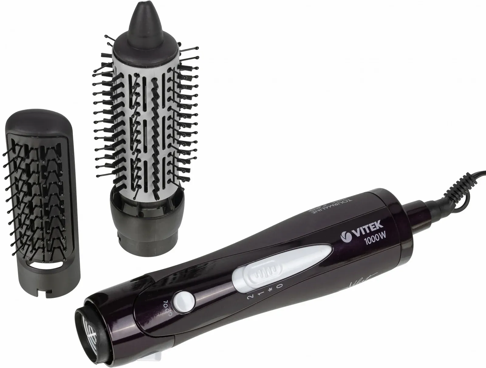 Фен-щетка Vitek VT-8235 VT 1000Вт фиолетовый 8235-VT-01 - фото 8