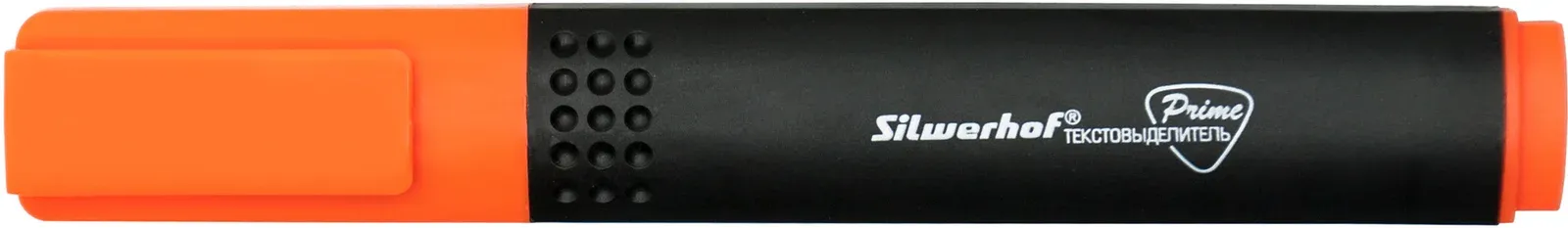 Текстовыделитель Silwerhof Prime 108031-06 скошенный пиш. наконечник 1-4мм оранжевый коробка - фото 5