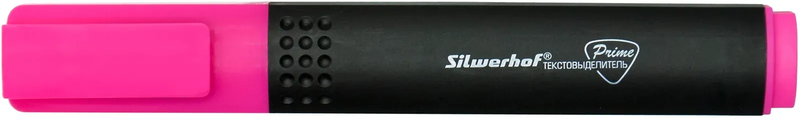 Текстовыделитель Silwerhof Prime 108031-08 скошенный пиш. наконечник 1-4мм розовый коробка - фото 5
