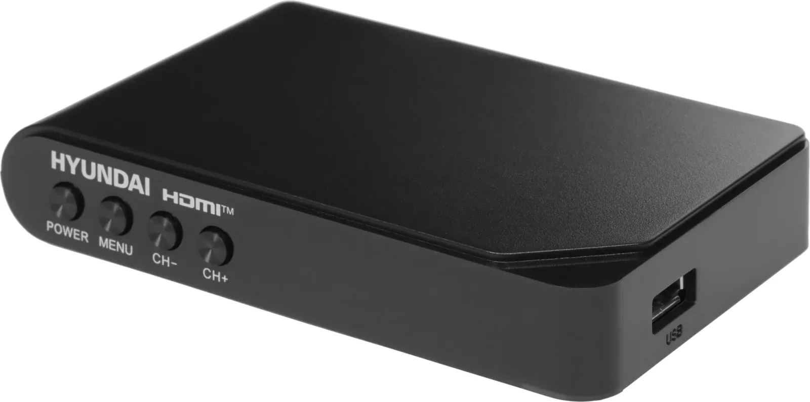 Ресивер DVB-T2 Hyundai H-DVB200 черный - фото 7
