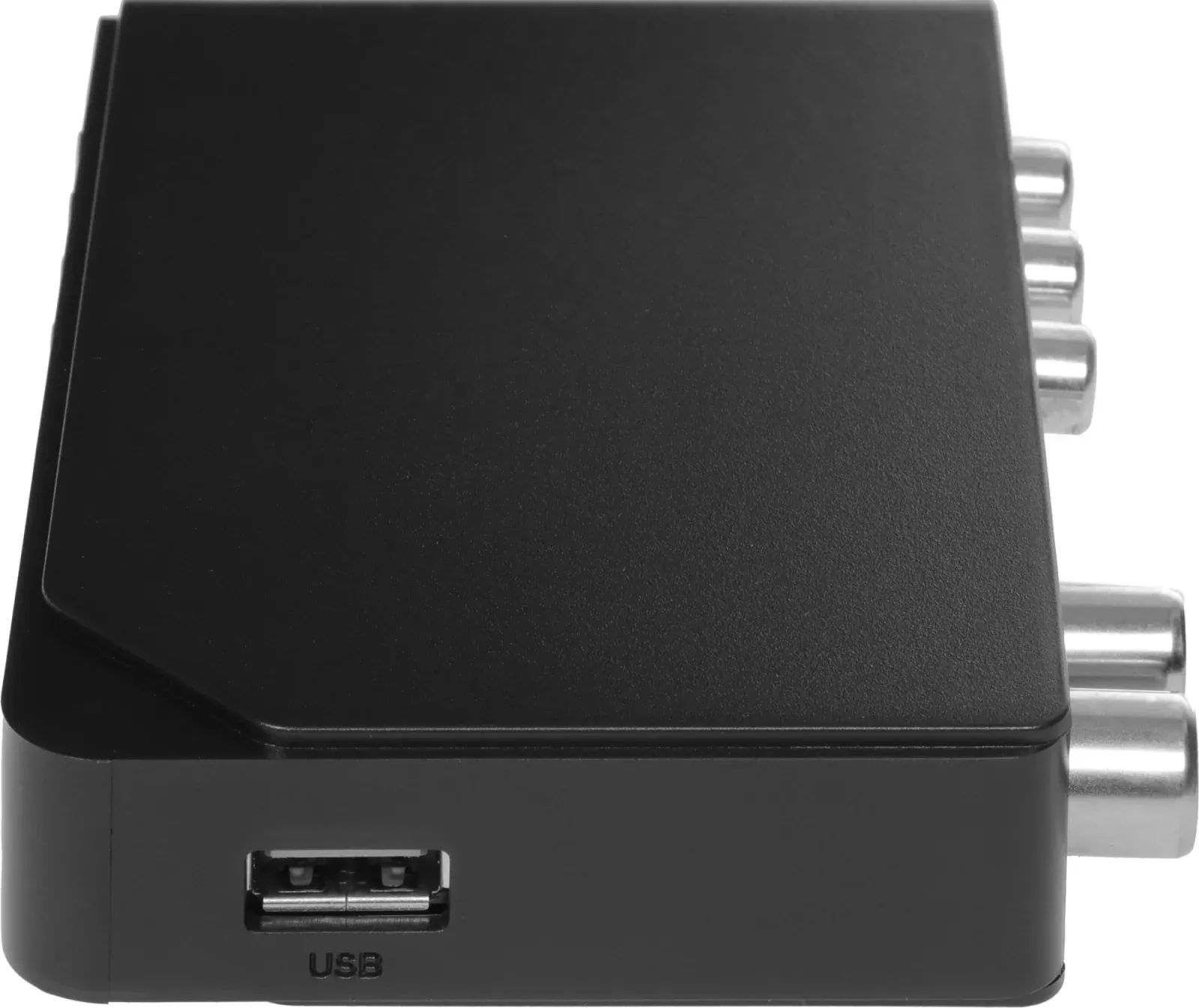 Ресивер DVB-T2 Hyundai H-DVB200 черный - фото 8