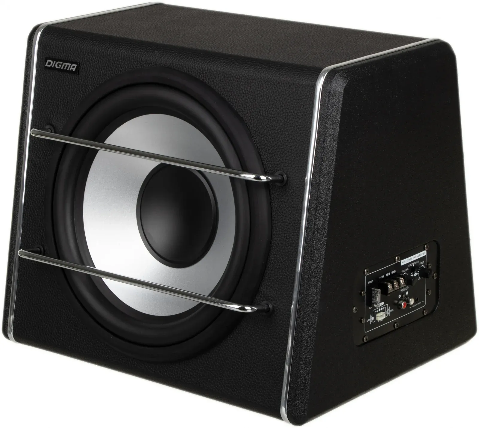 Сабвуфер автомобильный Digma DCS-120 300Вт активный 30см/12 - фото 2