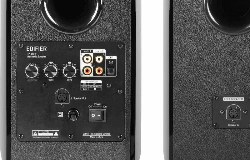 Активные 2.0 EDIFIER R2000DB темное дерево - фото 4