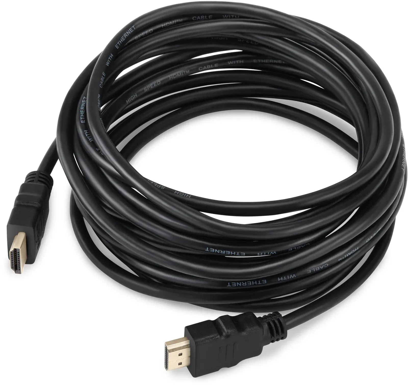 Кабель аудио-видео Buro HDMI 1.4 HDMI m/HDMI m 5м. позолоч.конт. черный BHP RET HDMI50 - фото 2