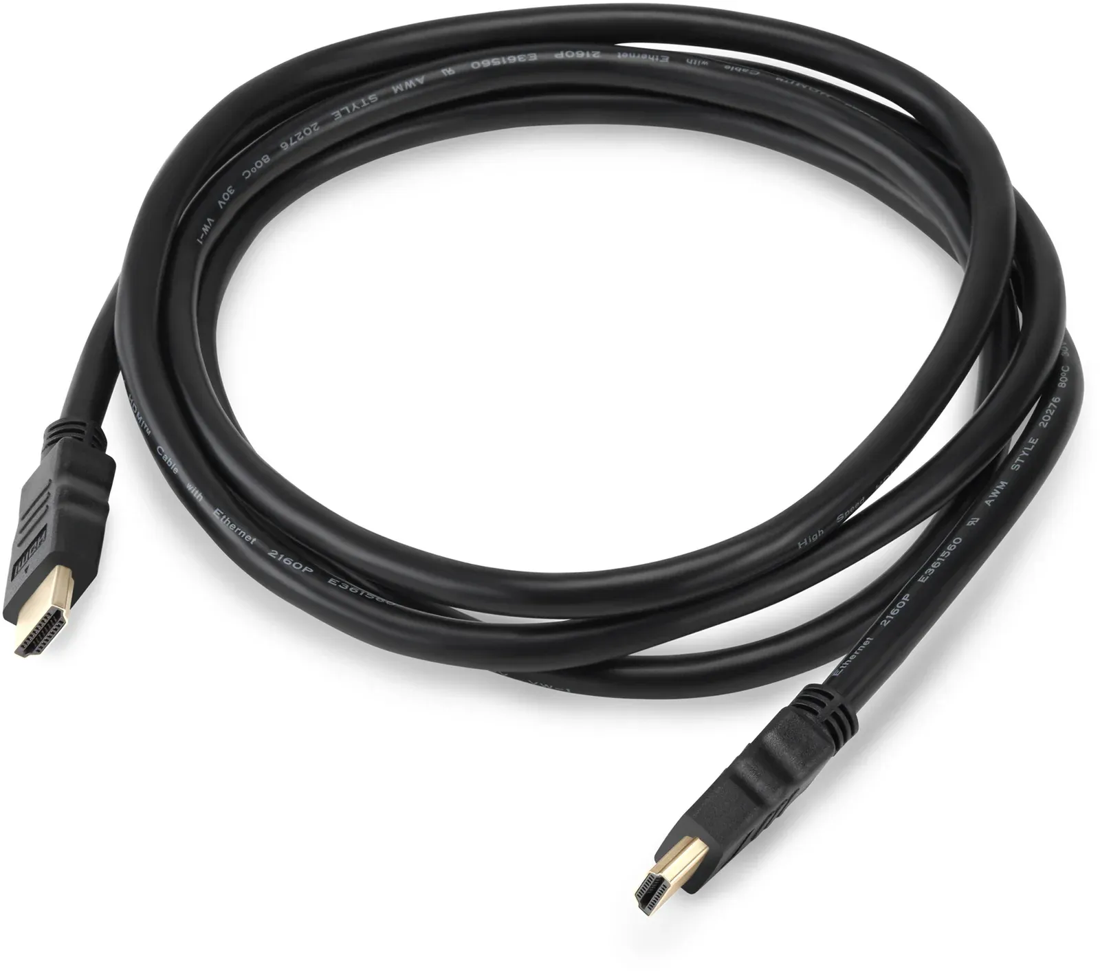 Кабель аудио-видео Buro HDM 2.0 HDMI m/HDMI m 1.8м. позолоч.конт. черный BHP RET HDMI18-2 - фото 2