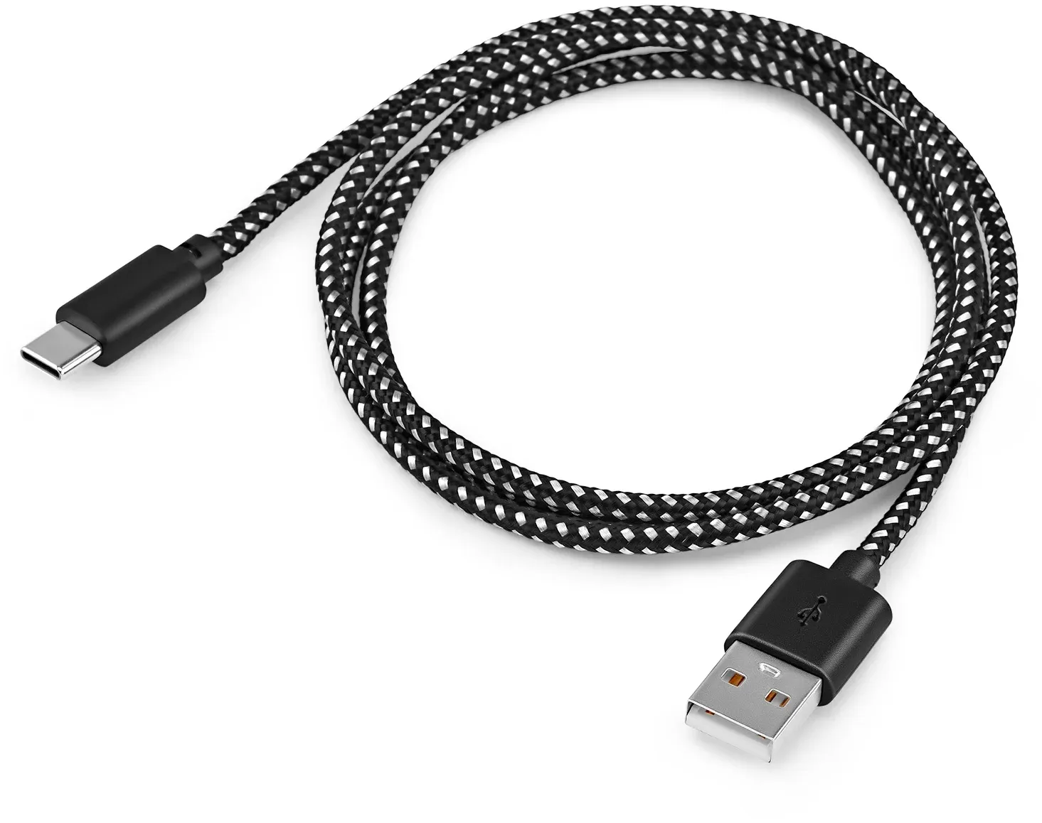 Кабель Buro Braided BHP RET TYPEC1 USB m-USB Type-C m 1м - фото 2