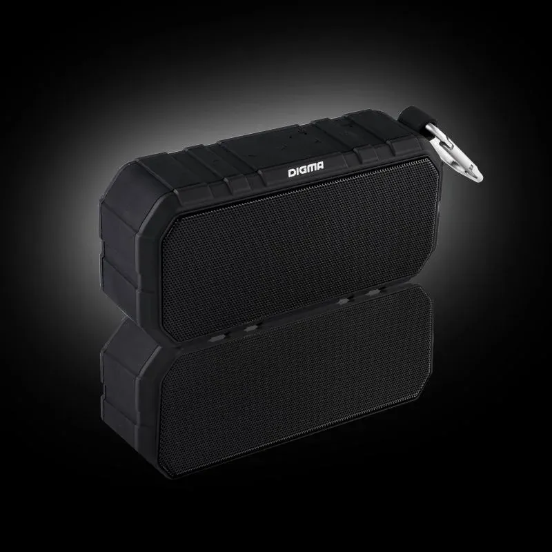 Колонка порт. Digma S-40 черный 10W 1.0 BT 2000mAh SP4010B - фото 7