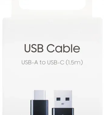 Кабель Samsung EP-DG930IBRGRU USB m-USB Type-C m 1.5м черный - фото 8