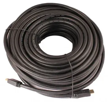 Кабель аудио-видео WH-111 HDMI m/HDMI m 30м. позолоч.конт. черный 10320 - фото 5