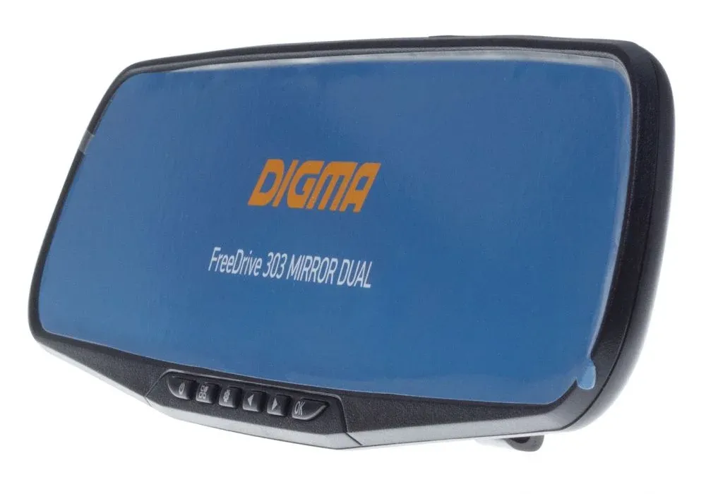 Видеорегистратор Digma FreeDrive 303 MIRROR DUAL черный 5Mpix 1080x1920 1080p 120гр. GP2248 - фото 5