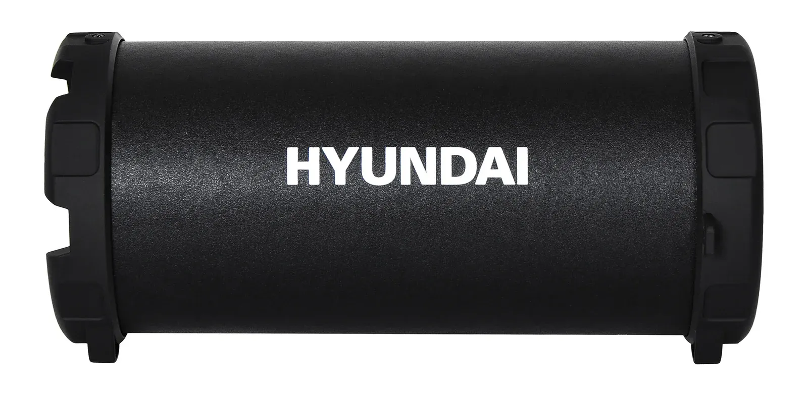 Колонка порт. Hyundai H-PAC220 черный/голубой 10W 1.0 BT/3.5Jack/USB - фото 4