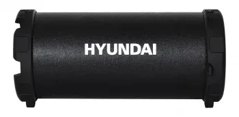 Колонка порт. Hyundai H-PAC220 черный/голубой 10W 1.0 BT/3.5Jack/USB - фото 8