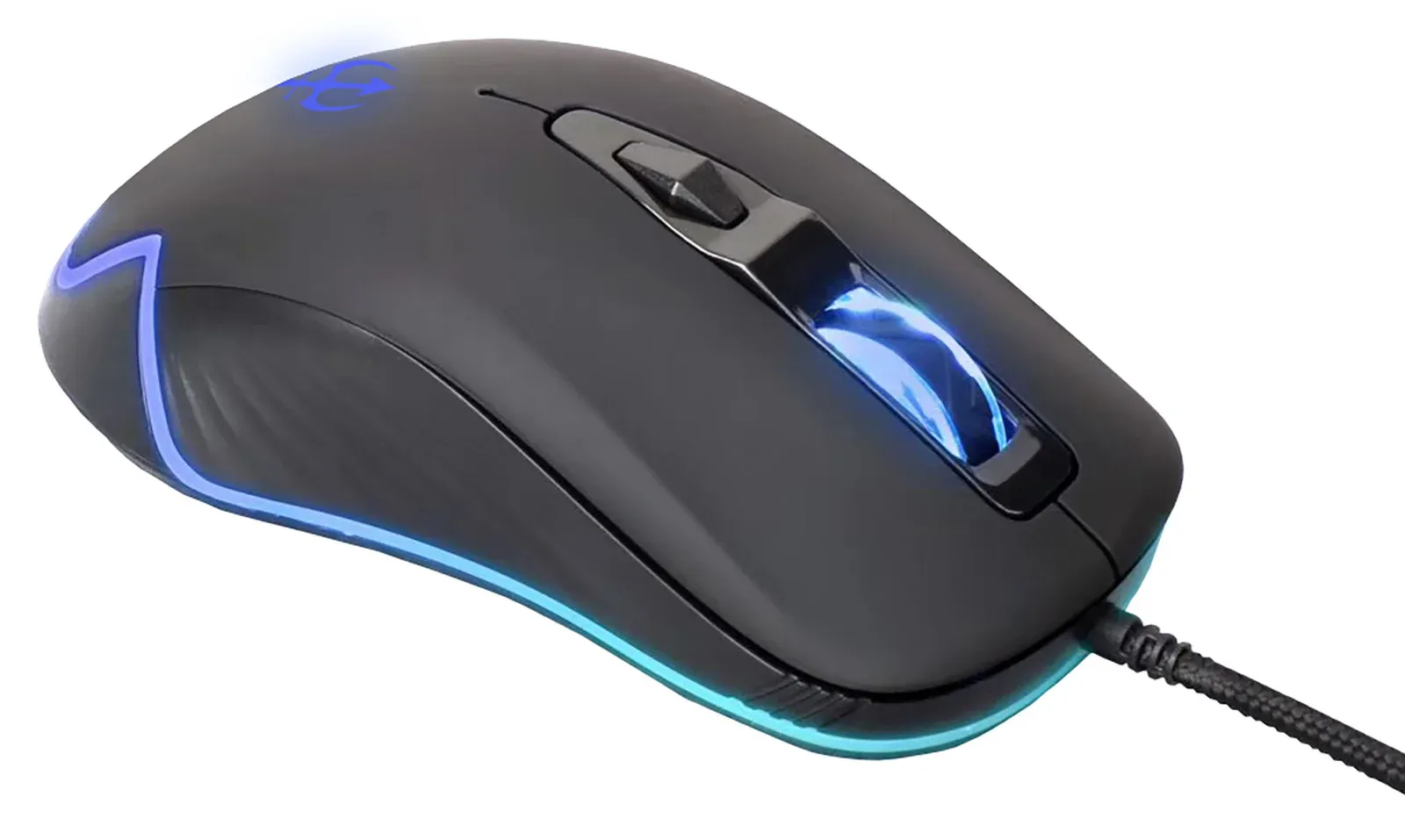 Мышь Оклик 925G STORM черный оптическая 3200dpi USB 6but 499553 - фото 2