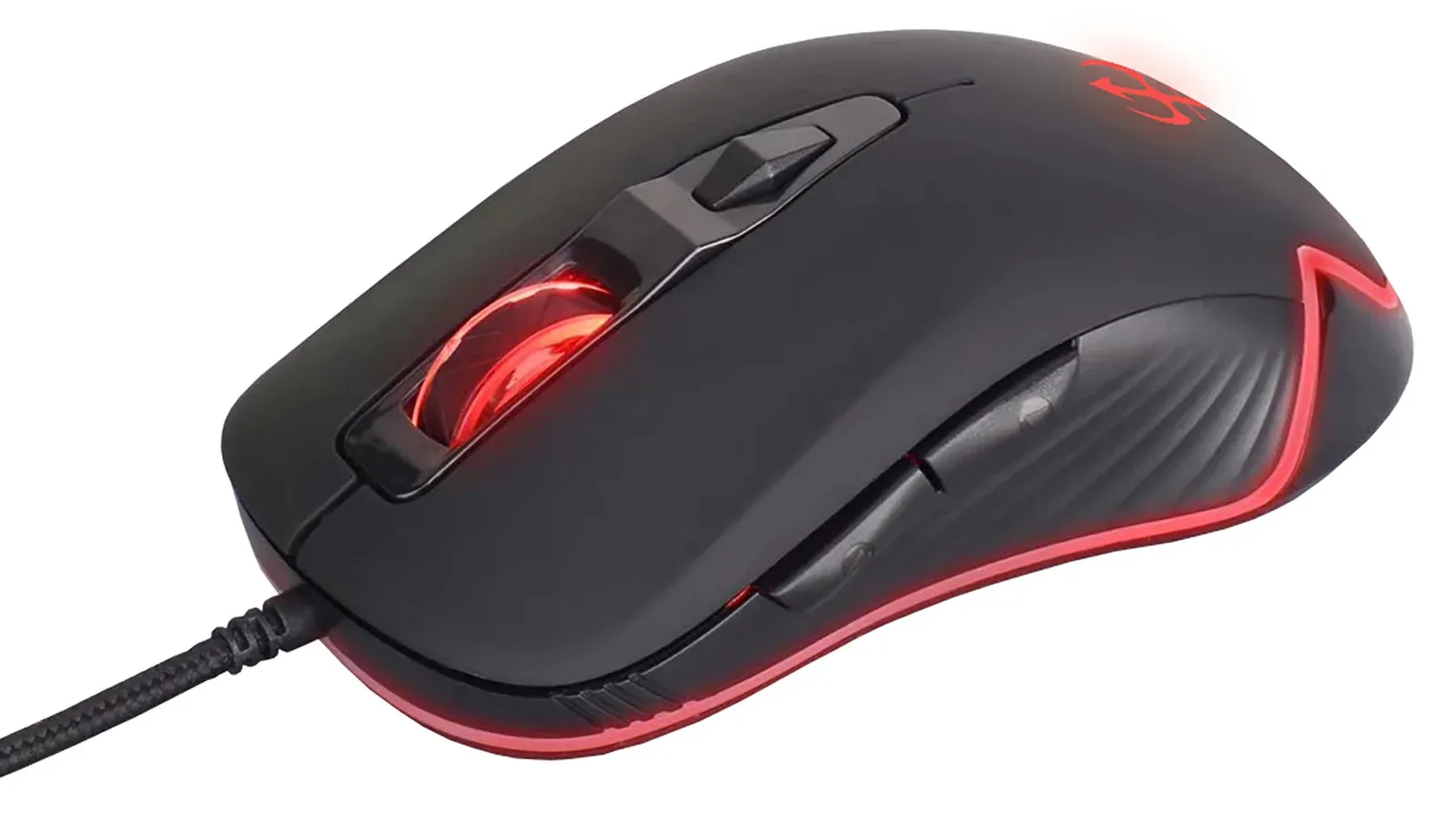 Мышь Оклик 925G STORM черный оптическая 3200dpi USB 6but 499553 - фото 3