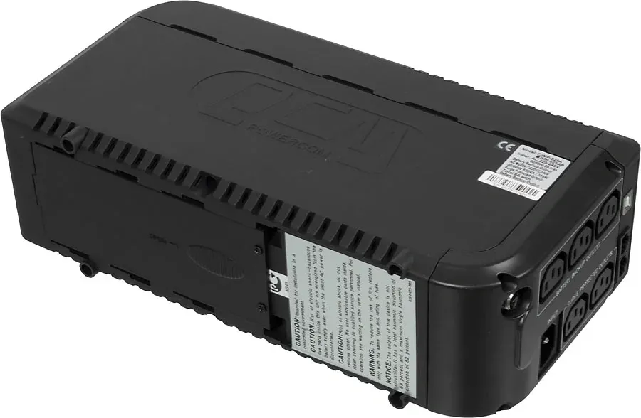 Источник бесперебойного питания Powercom Imperial IMP-525AP 315Вт 525ВА черный - фото 2