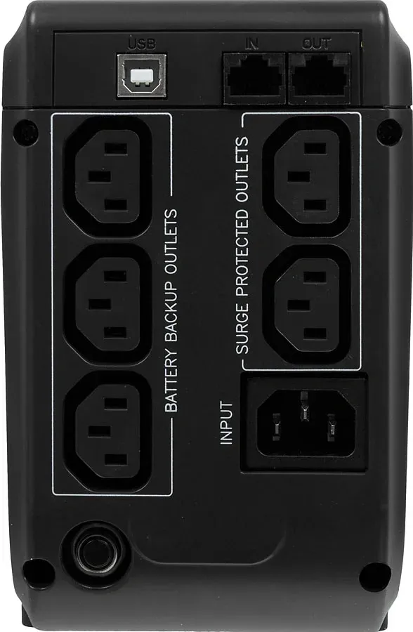 Источник бесперебойного питания Powercom Imperial IMD-625AP 375Вт 625ВА черный - фото 3