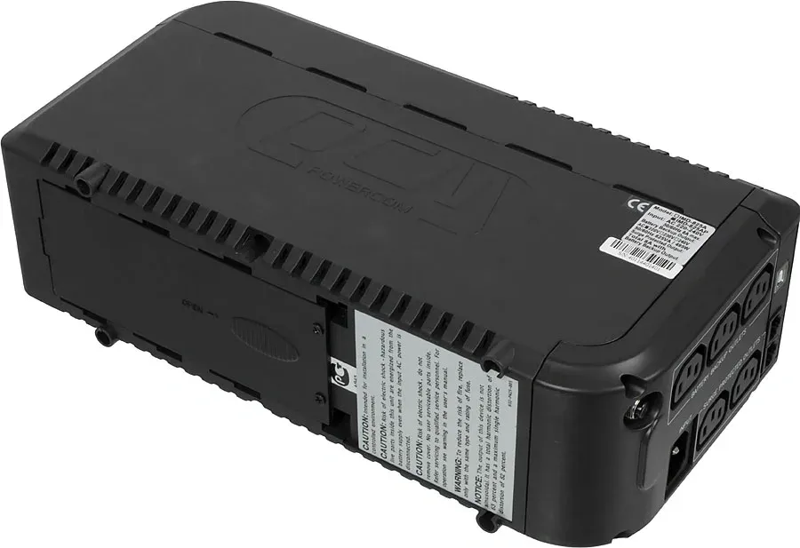 Источник бесперебойного питания Powercom Imperial IMD-825AP 495Вт 825ВА черный - фото 2