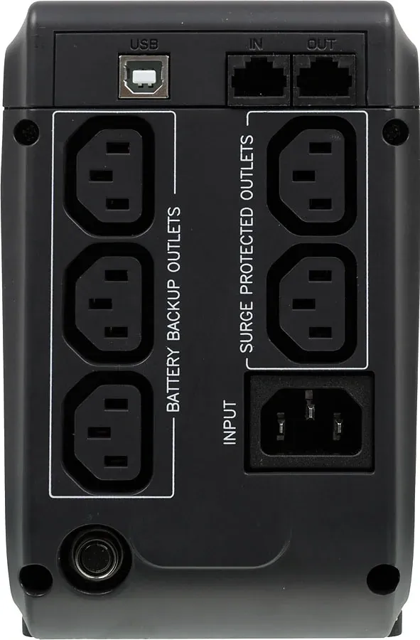 Источник бесперебойного питания Powercom Imperial IMD-825AP 495Вт 825ВА черный - фото 3