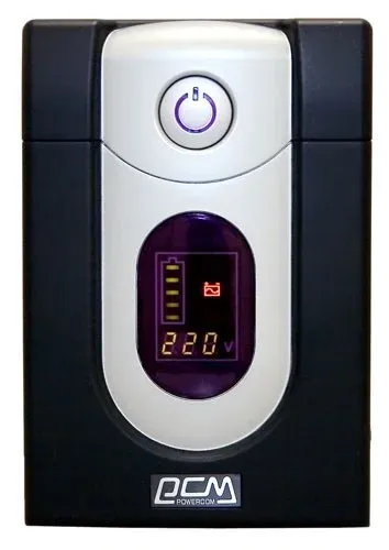 Источник бесперебойного питания Powercom Imperial IMD-1025AP 615Вт 1025ВА черный - фото 3