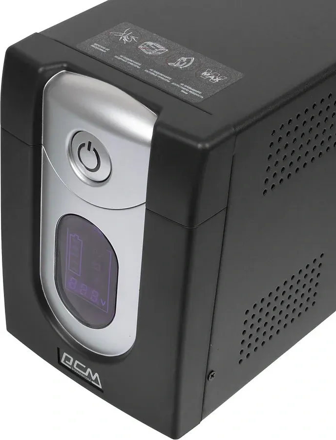 Источник бесперебойного питания Powercom Imperial IMD-1200AP 720Вт 1200ВА черный - фото 4