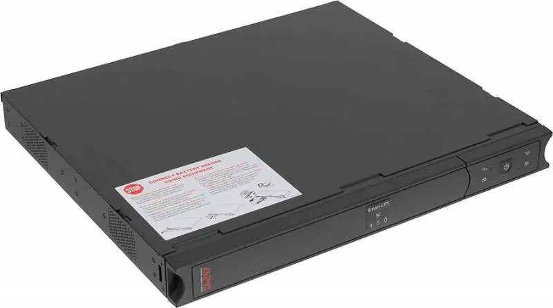 Источник бесперебойного питания APC Smart-UPS SC SC450RMI1U 280Вт 450ВА черный - фото 4