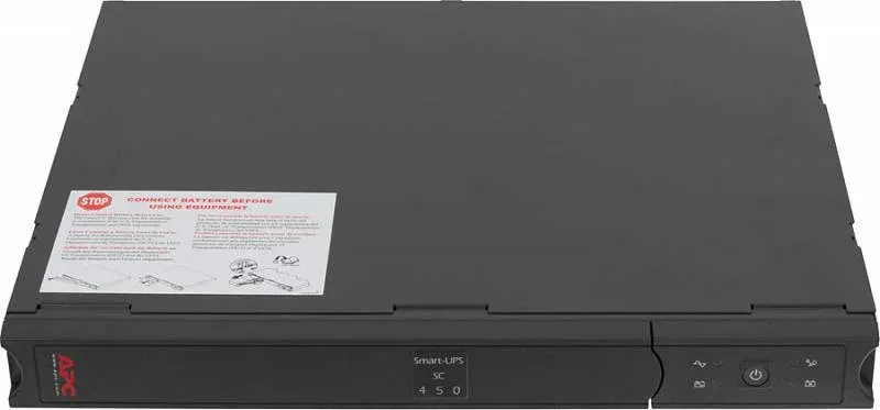 Источник бесперебойного питания APC Smart-UPS SC SC450RMI1U 280Вт 450ВА черный - фото 5