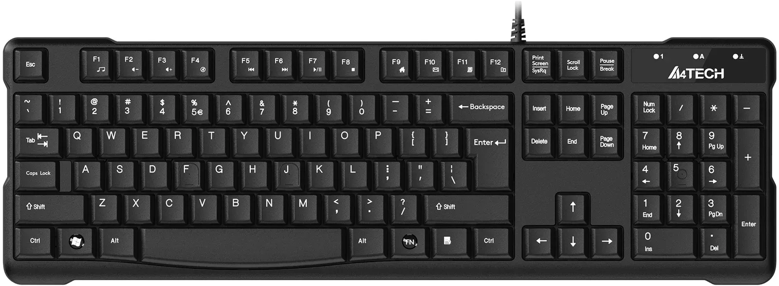 Клавиатуры A4TECH KR-750 черный - фото 1