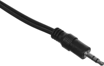 Кабель-переходник аудио Jack 3.5 m/2хRCA m 1.8м. черный - фото 8